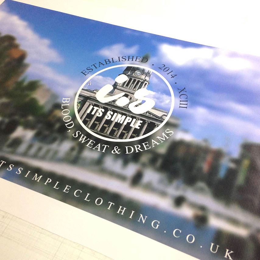 Simple Clothing Nottingham Banner