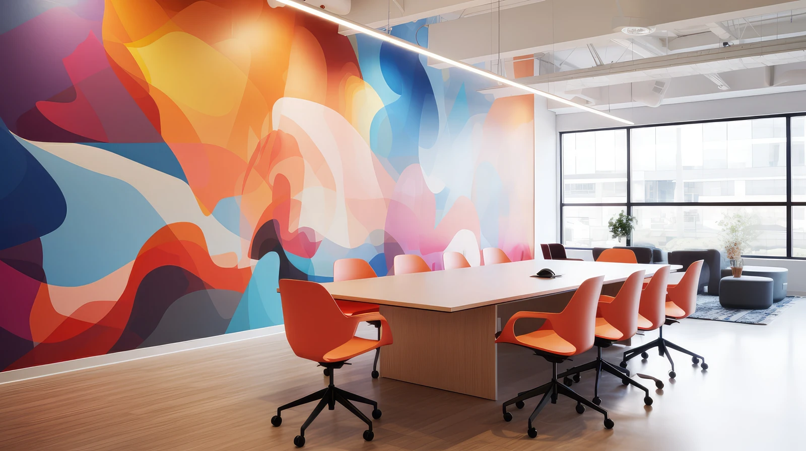 Stretched Fabric Wall Graphic