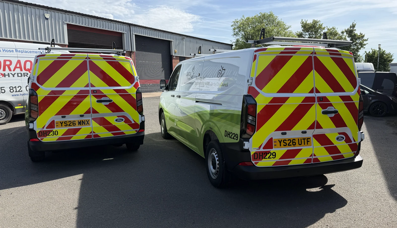 Derby City Council Vans