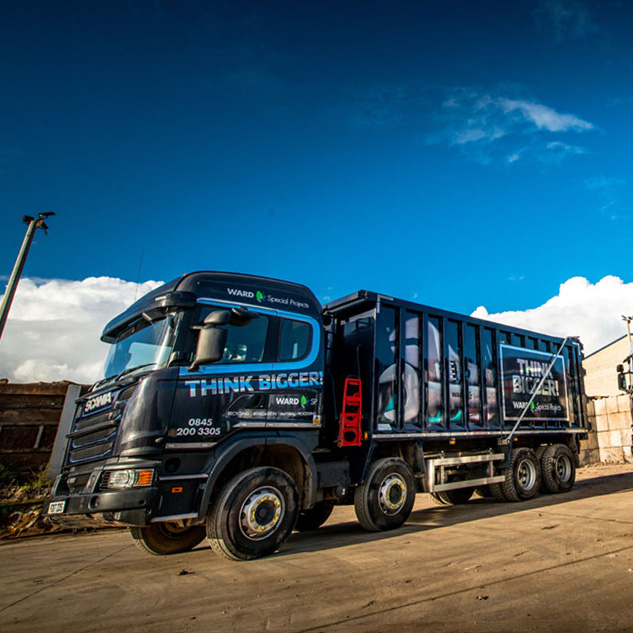 Ward Special Projects Truck Wrap