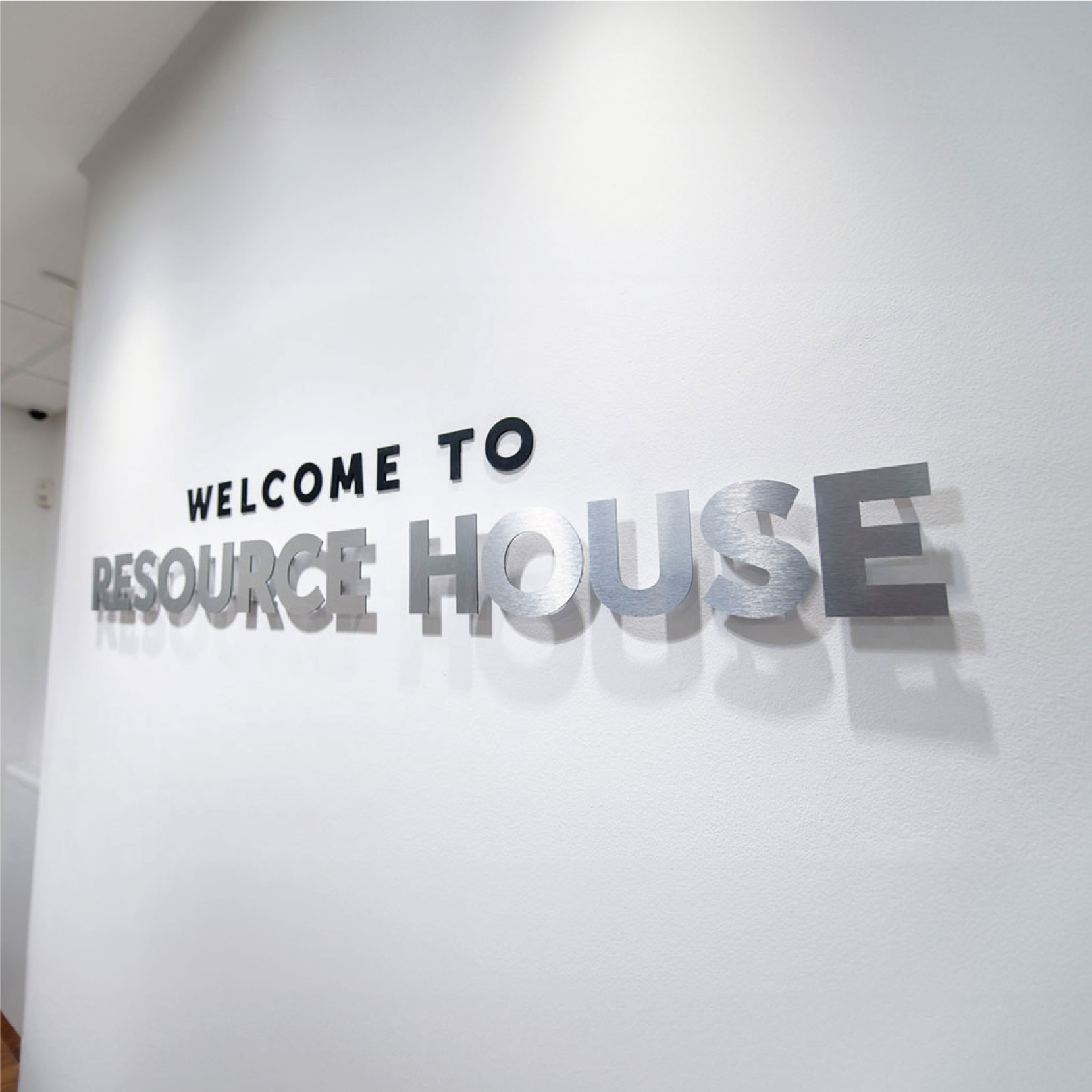 Resource House Lettering