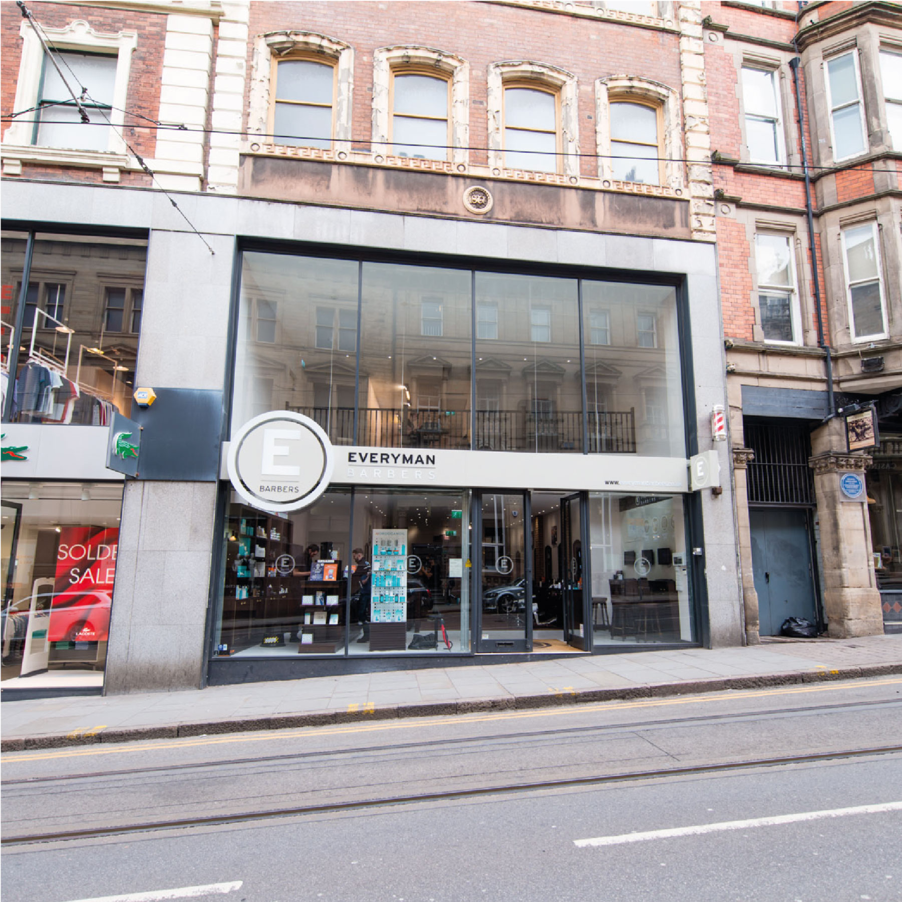 Everyman Barbers Shopfront