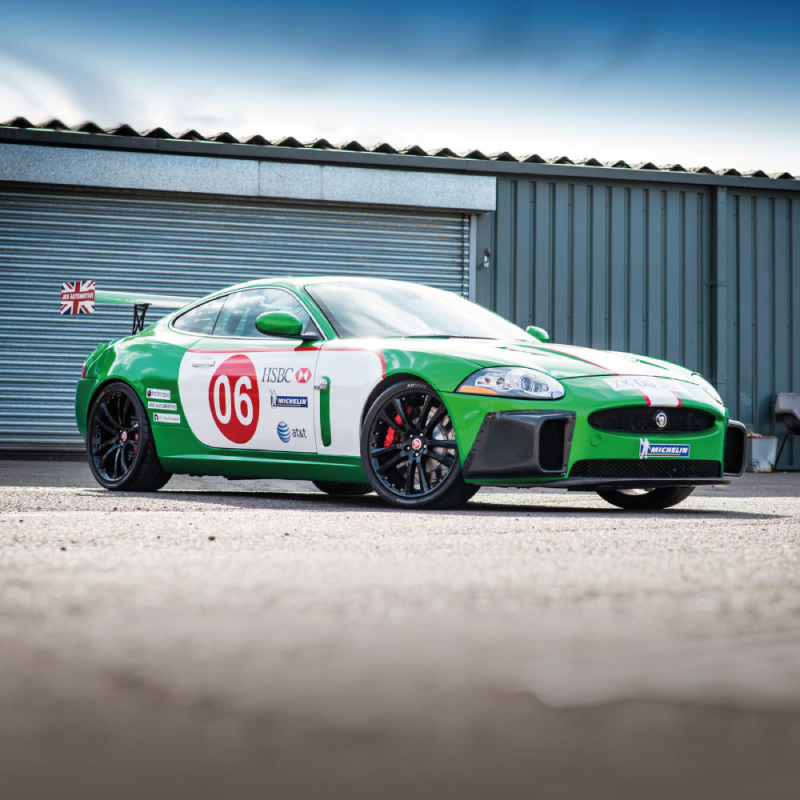 Jaguar Racecar Graphics